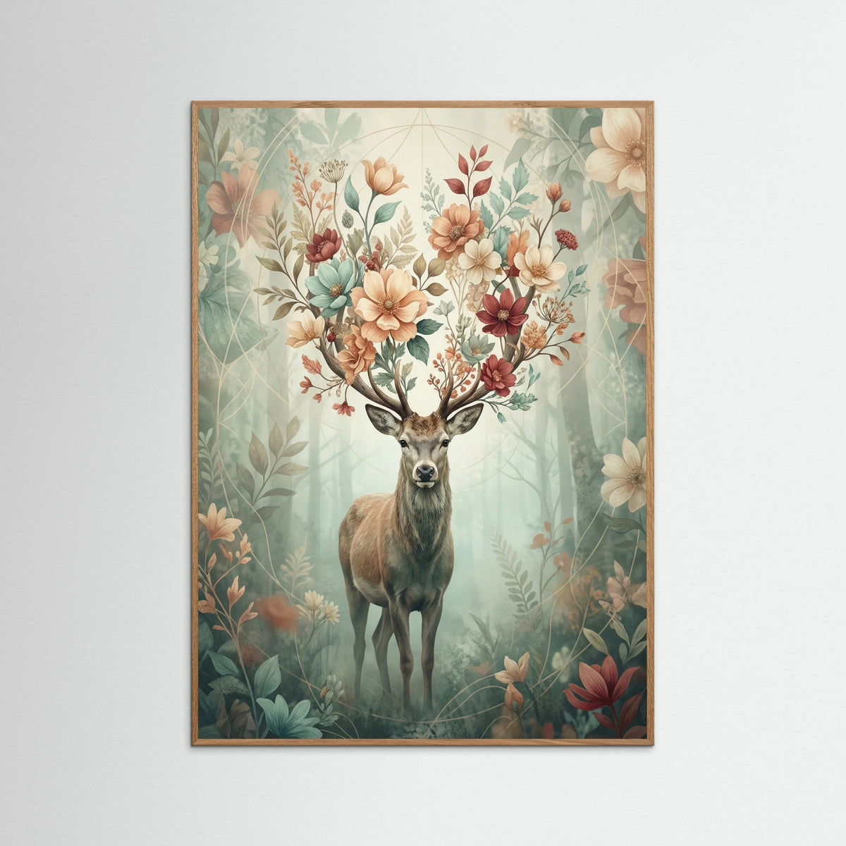 Oak Nature Floral Enigma