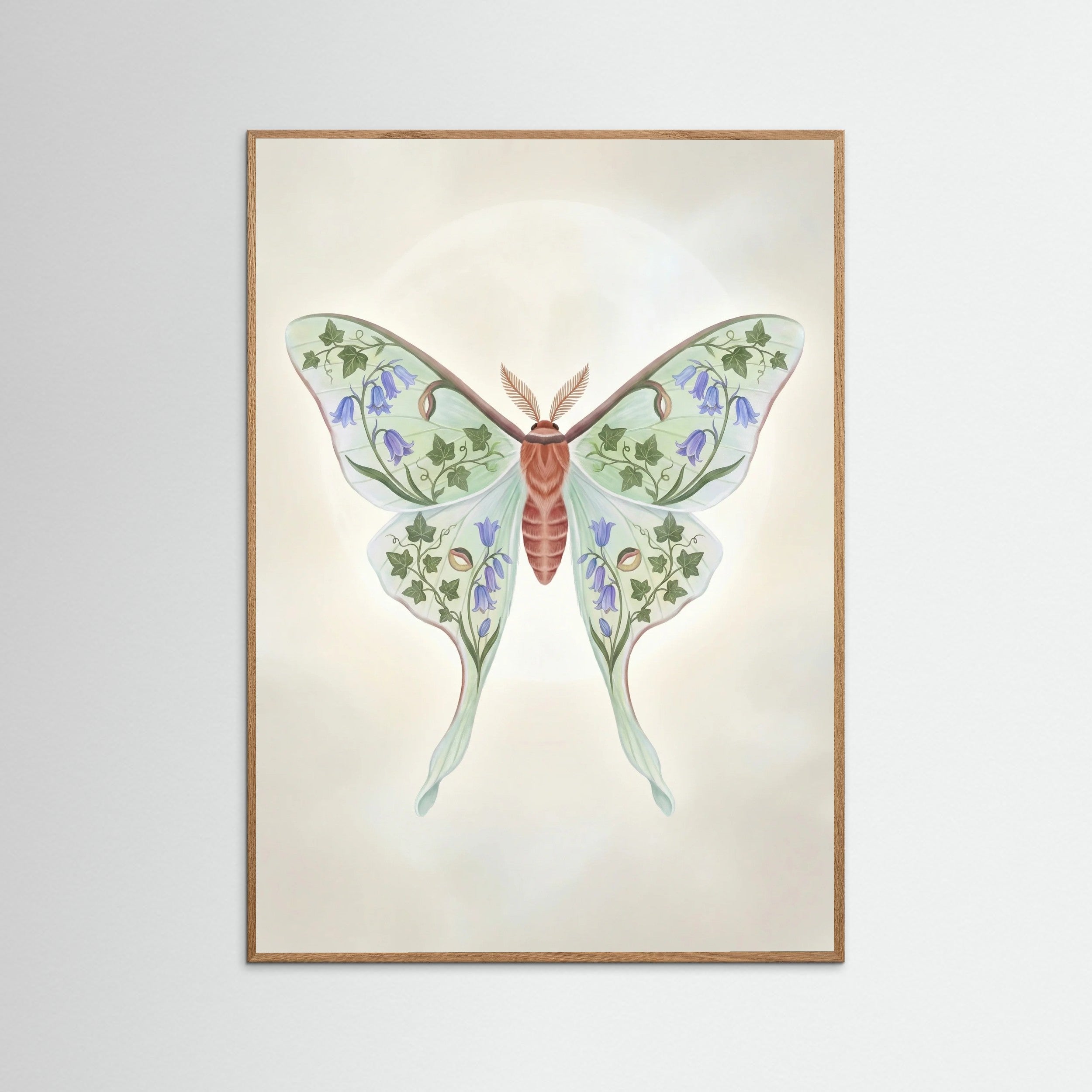 Oak Nature Floral Moth Study