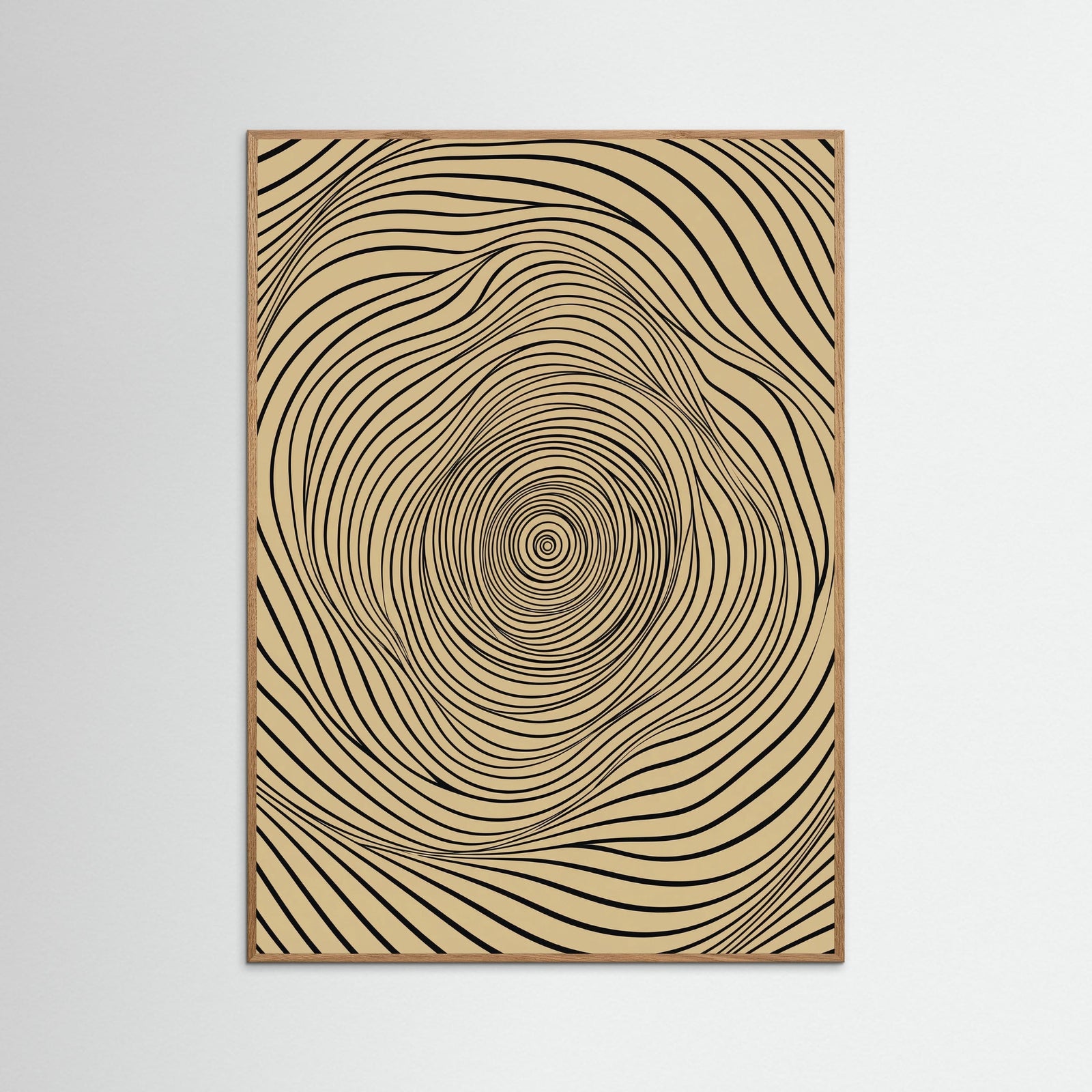 Oak Nature Flowing Abstraction