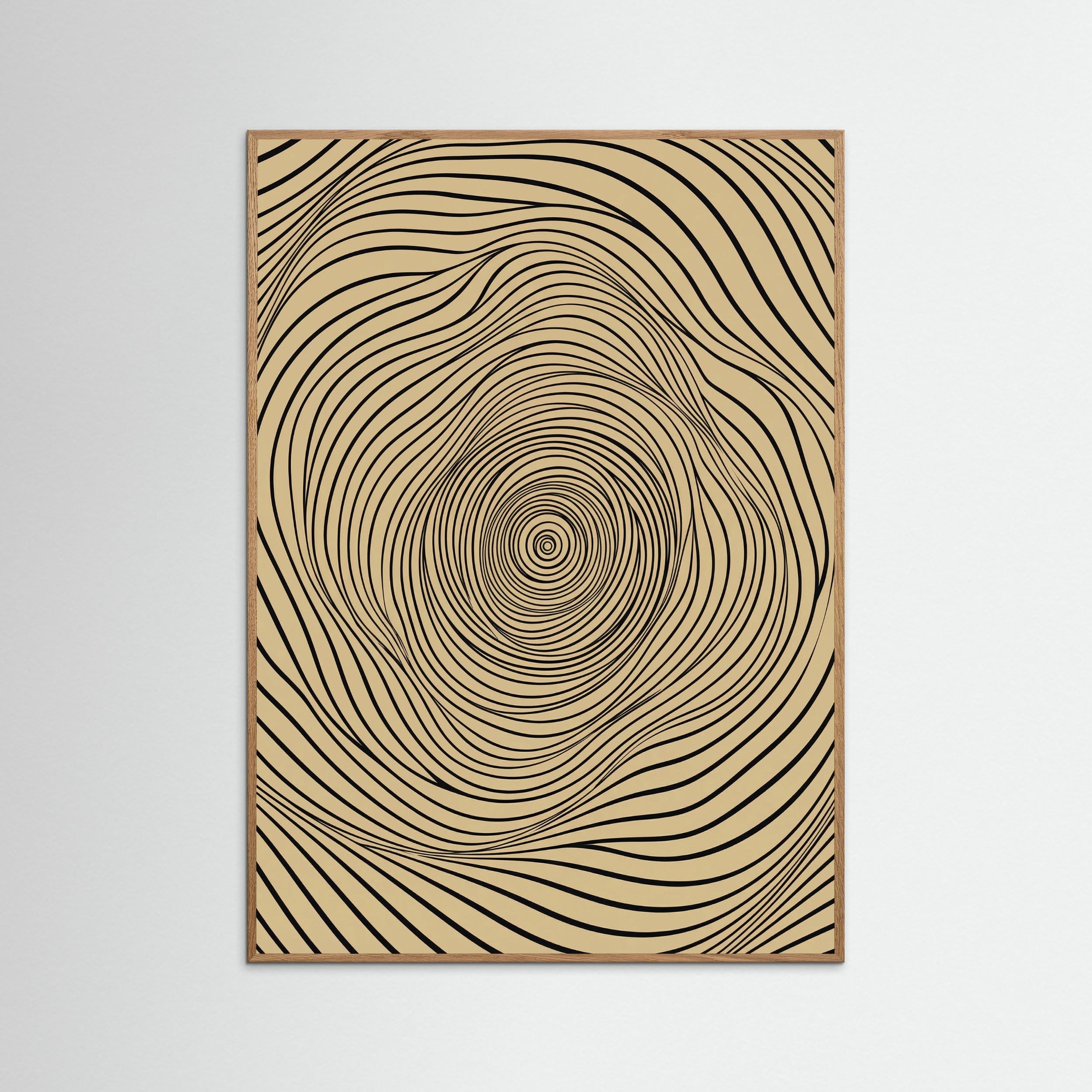 Oak Nature Flowing Abstraction