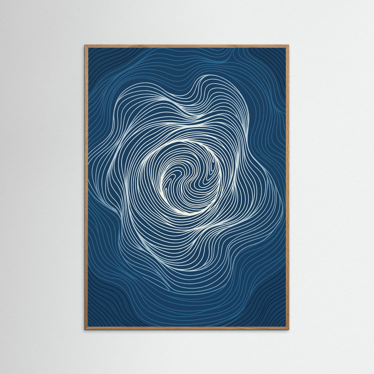 Oak Nature Flowing Contours