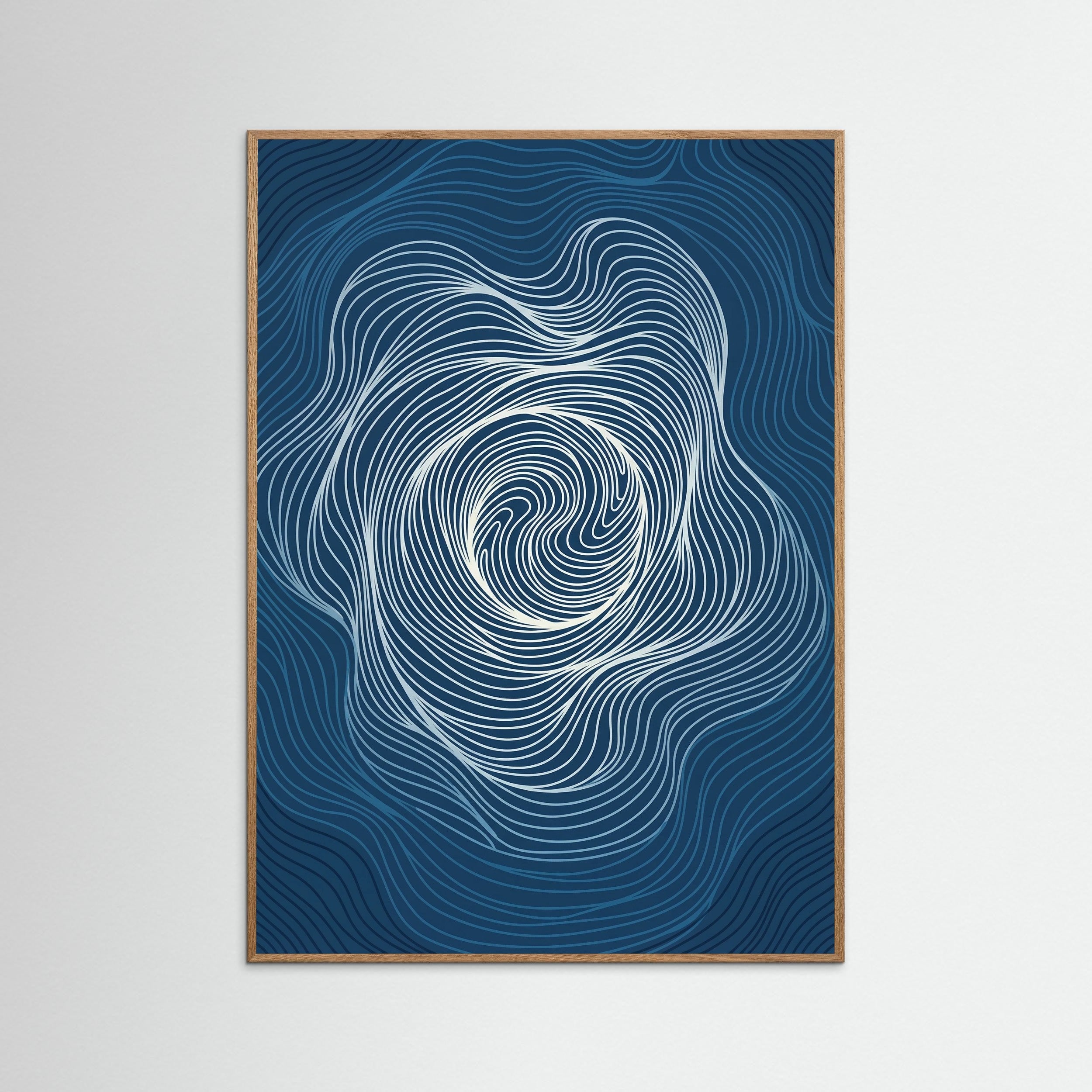 Oak Nature Flowing Contours