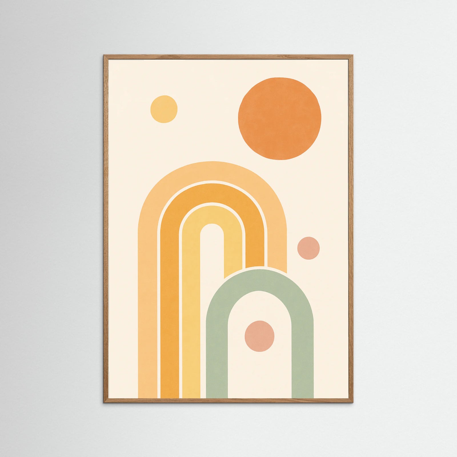 Oak Nature Flowing Curves