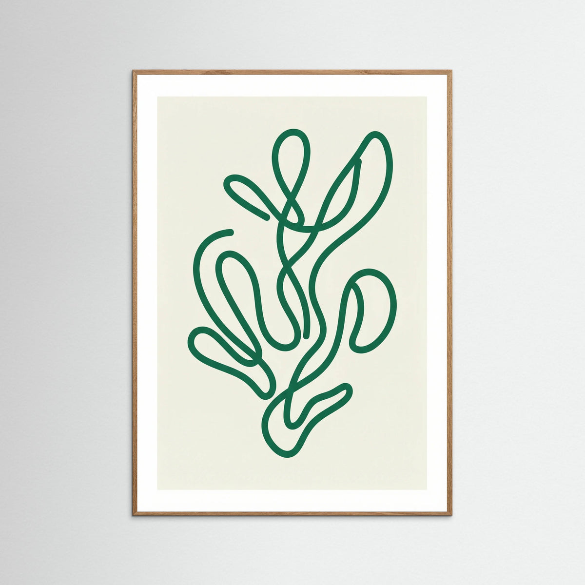 Oak Nature Flowing Emerald