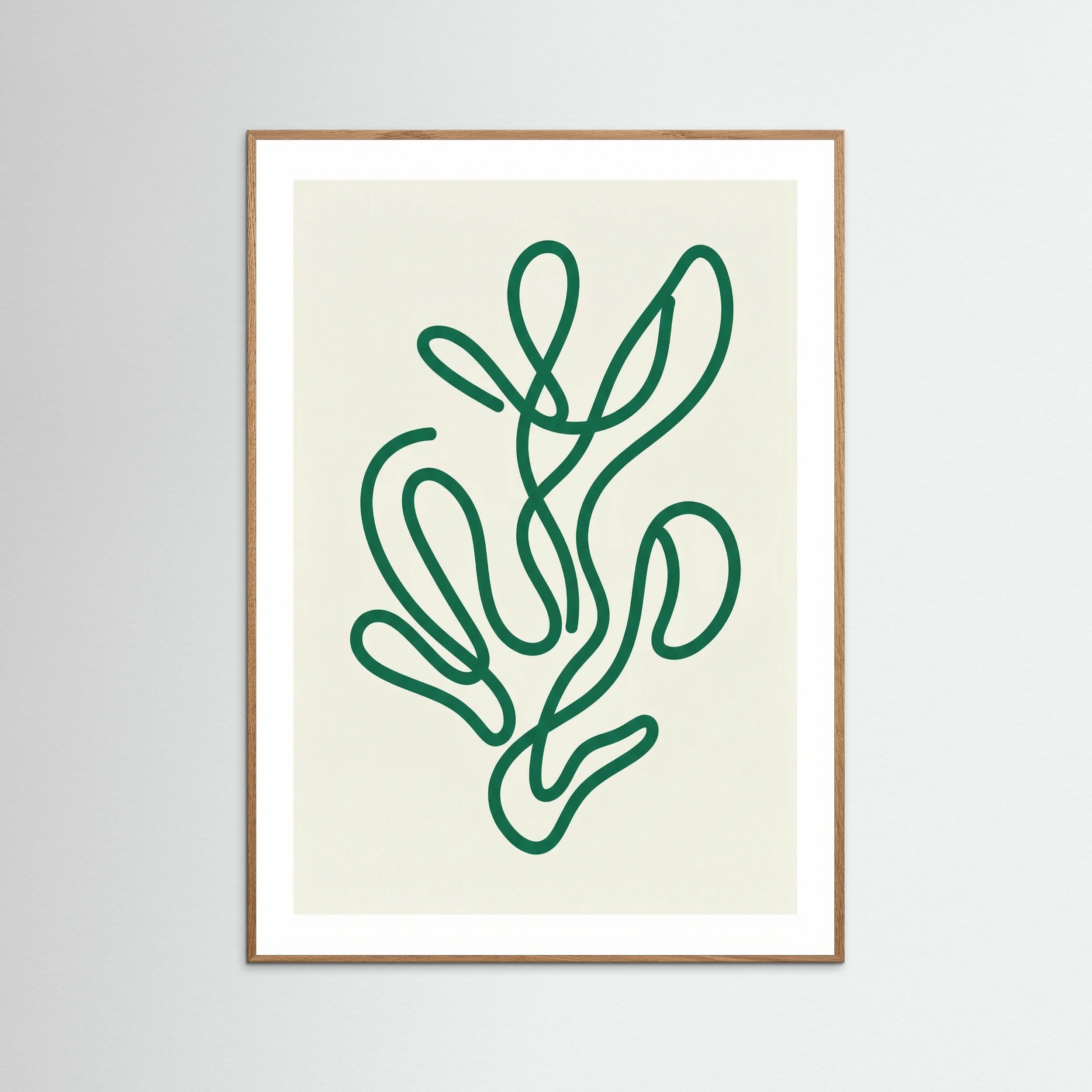 Oak Nature Flowing Emerald