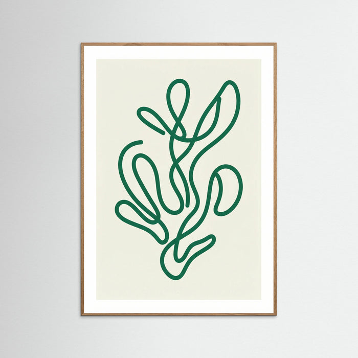 Oak Nature Flowing Emerald