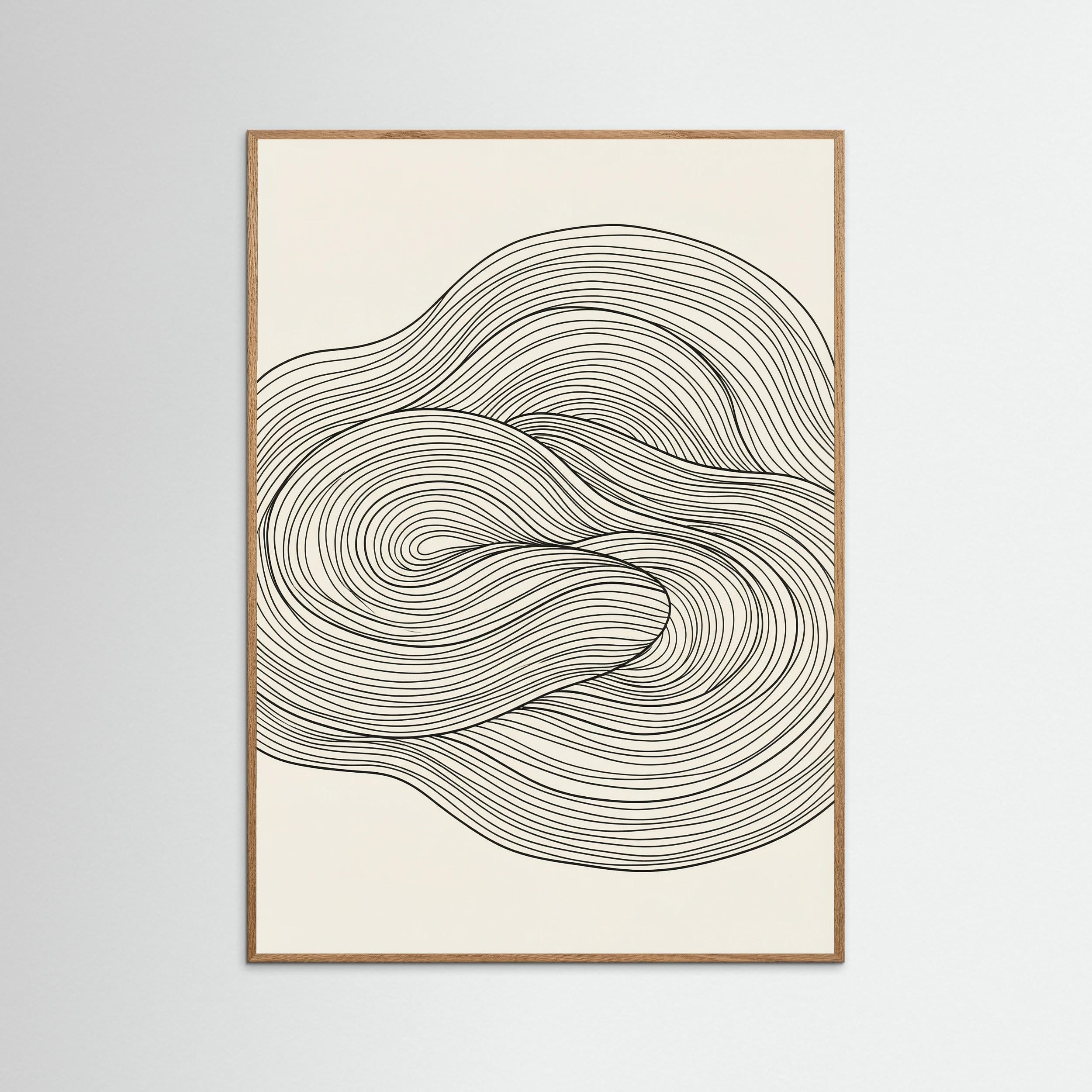 Oak Nature Flowing Forms