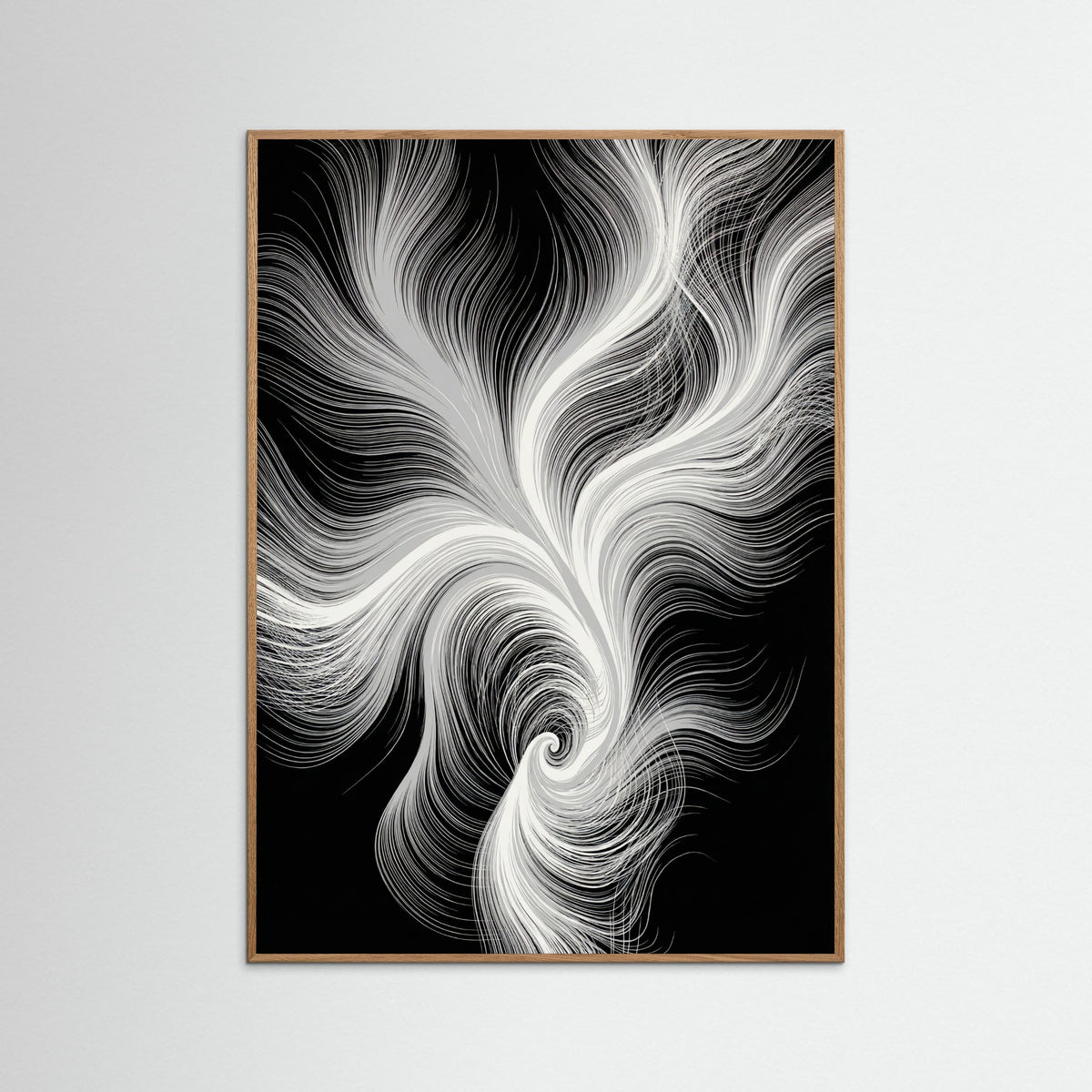 Oak Nature Flowing Serenity