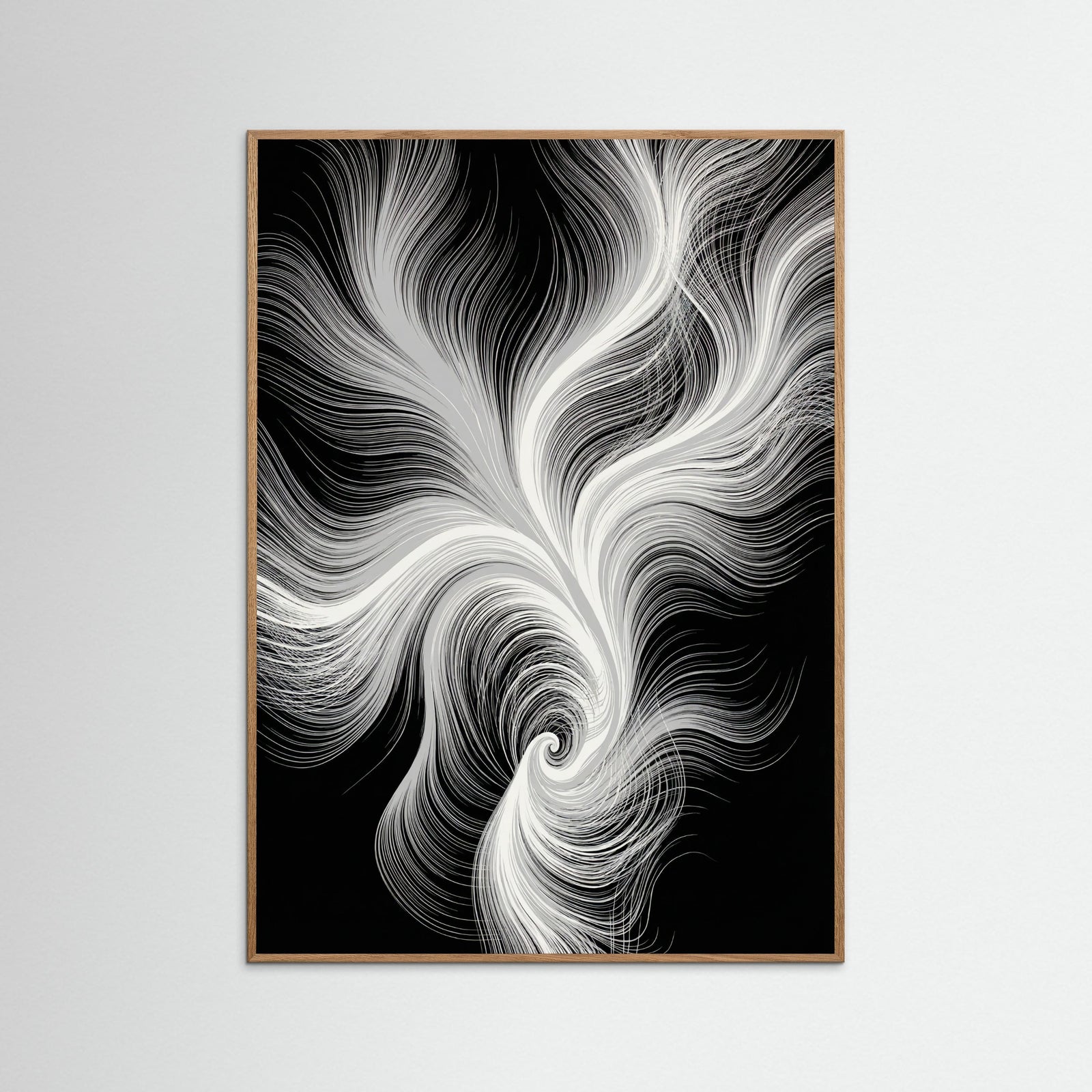 Oak Nature Flowing Serenity