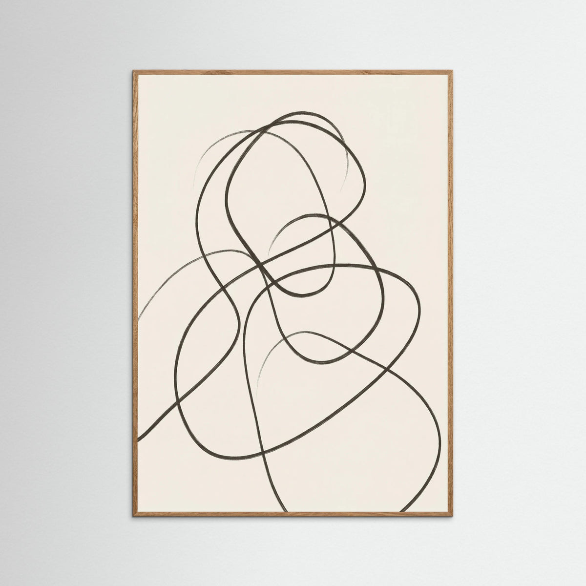 Oak Nature Fluid Contours