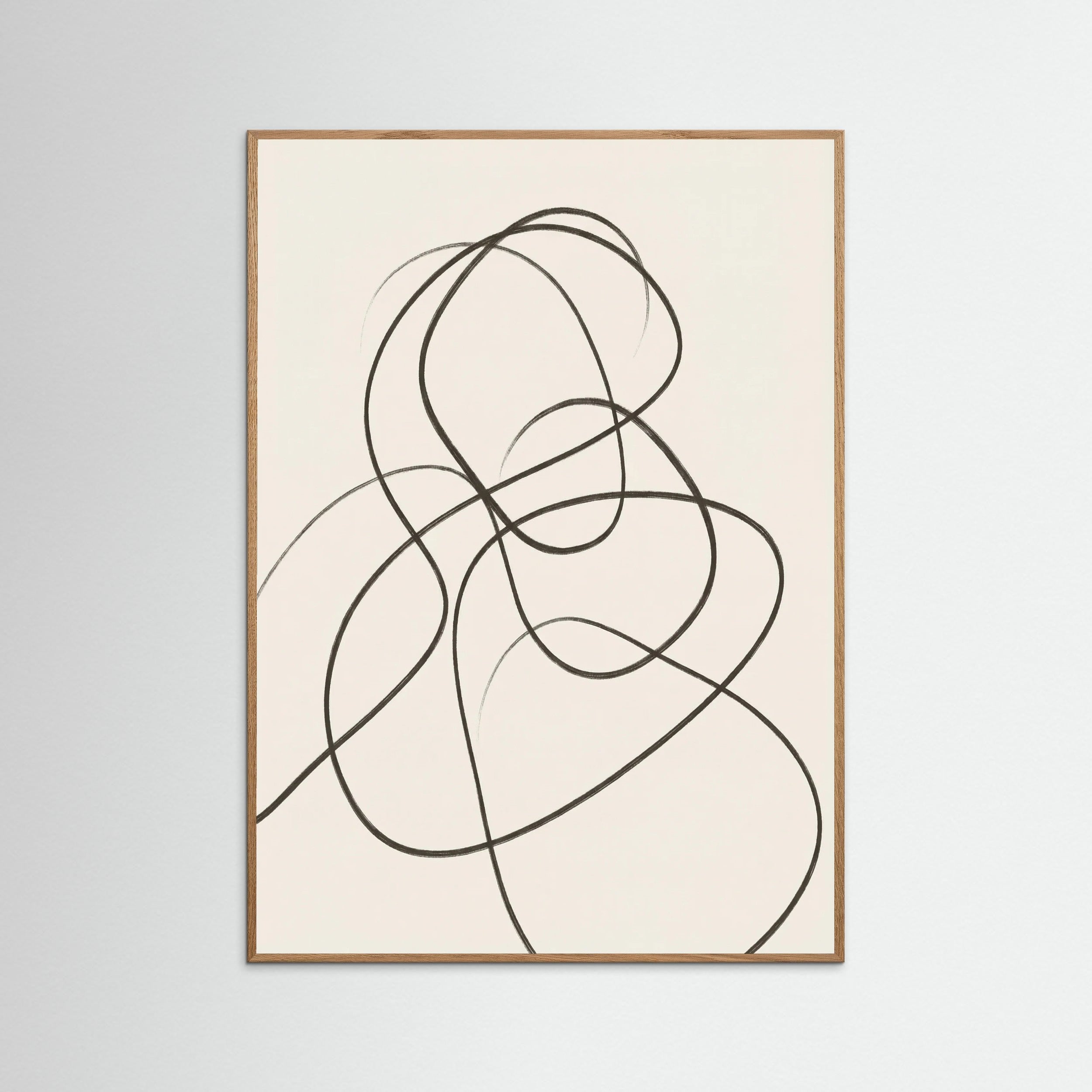 Oak Nature Fluid Contours