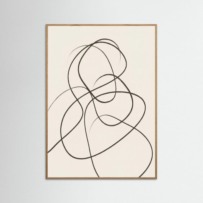 Oak Nature Fluid Contours
