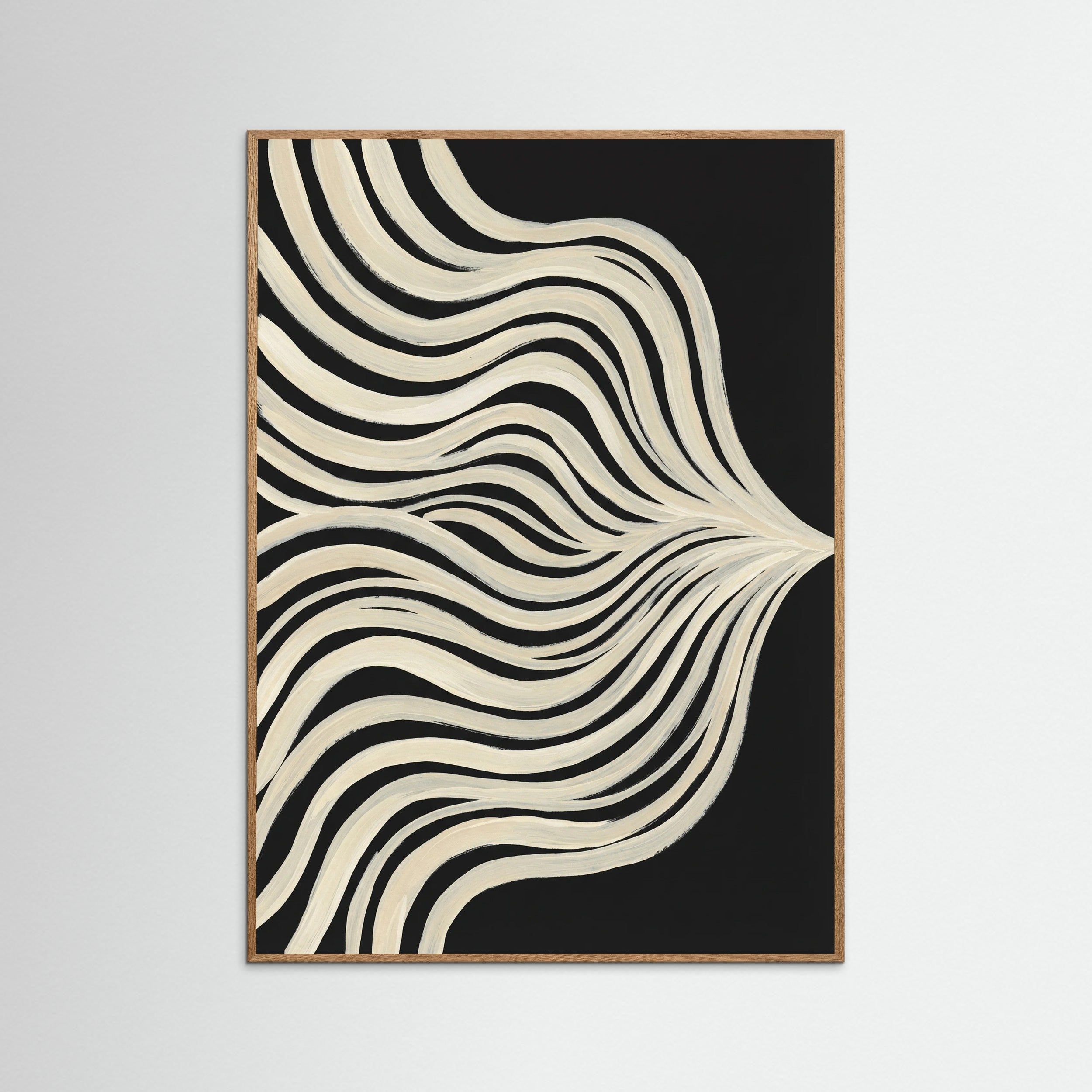 Oak Nature Fluid Contours