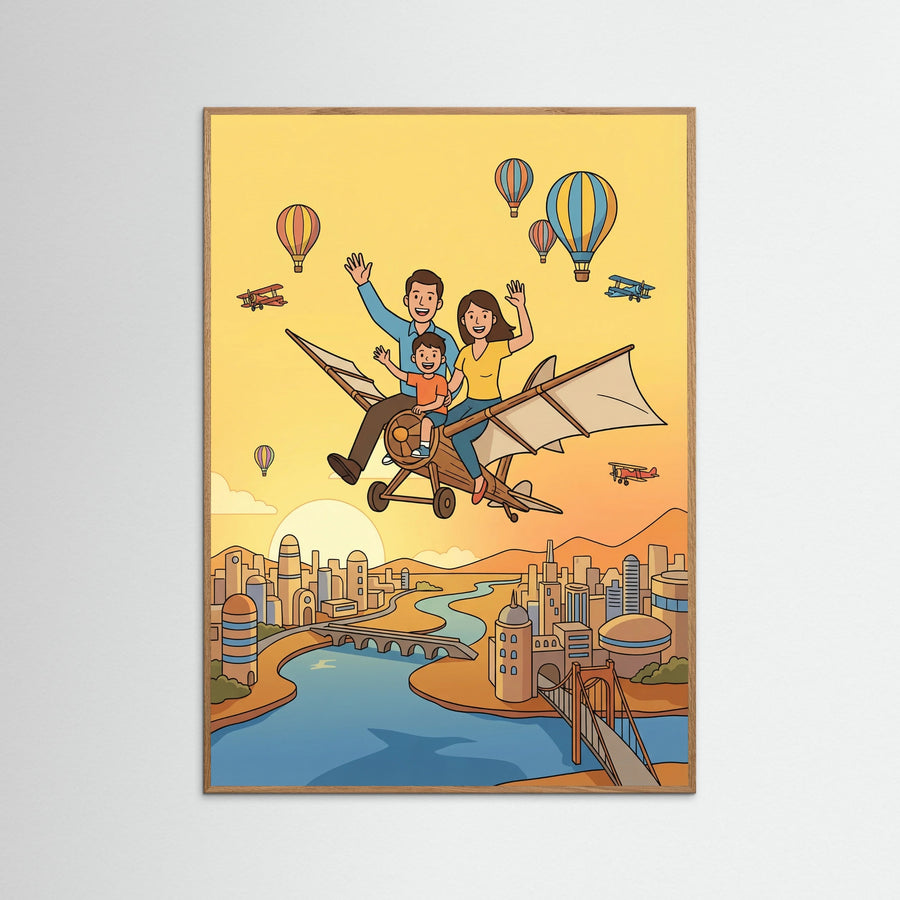Flying Adventures Sunset