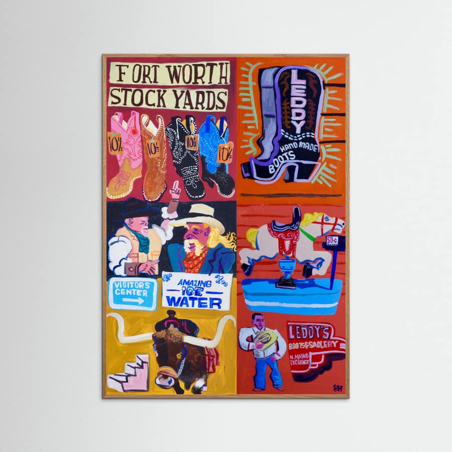 Fort Worth Poster