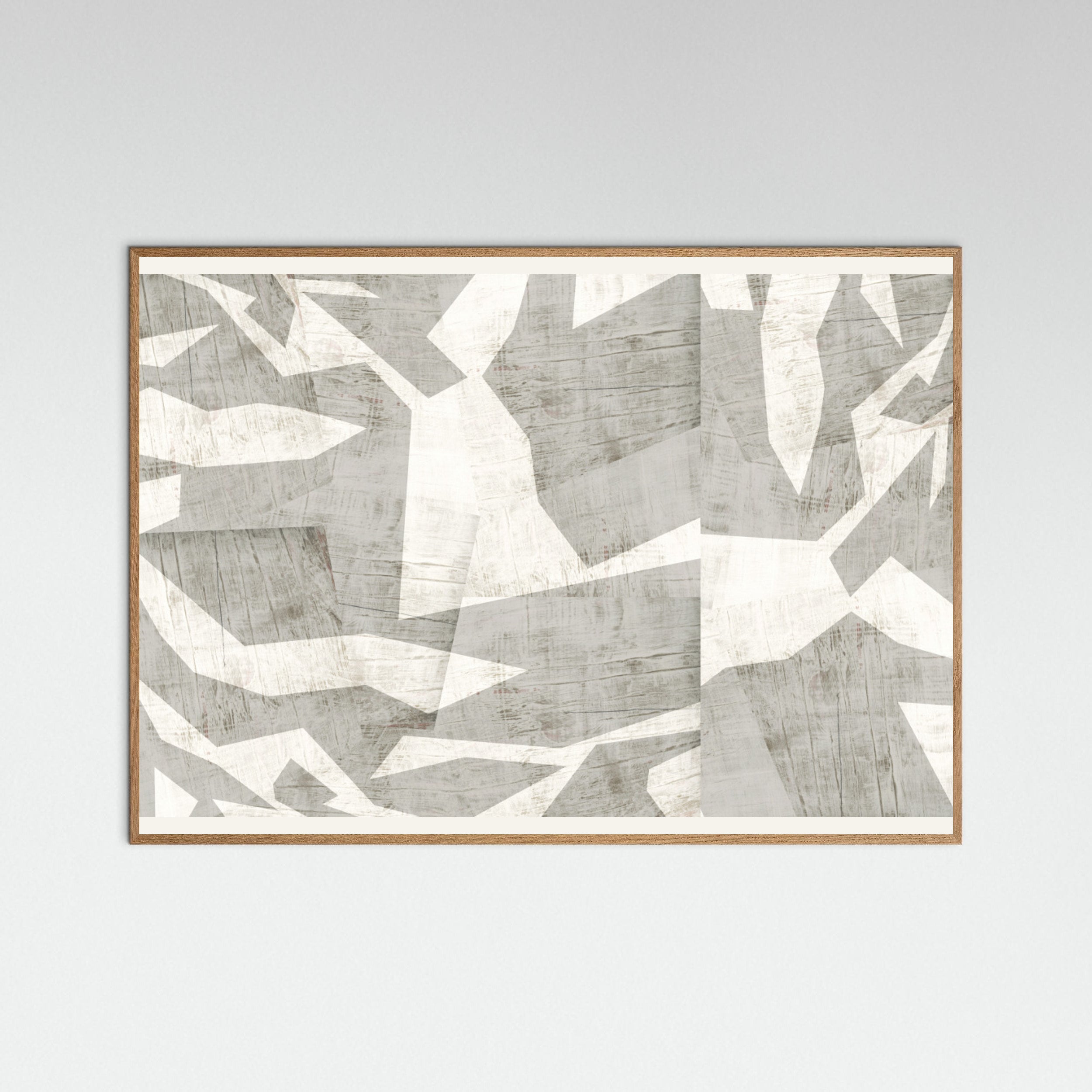 Oak Nature Fractured Light 2 Poster