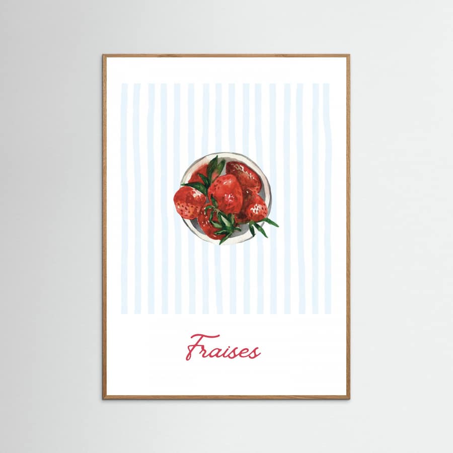 Plakat Fraise