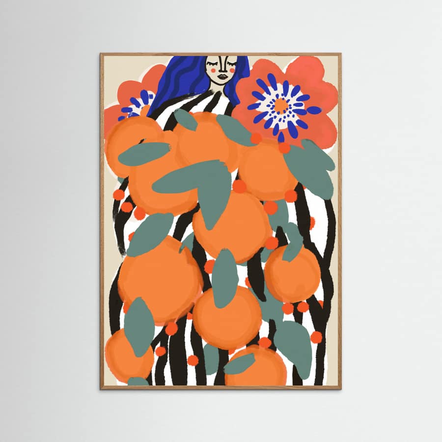 Poster Fruit Princess