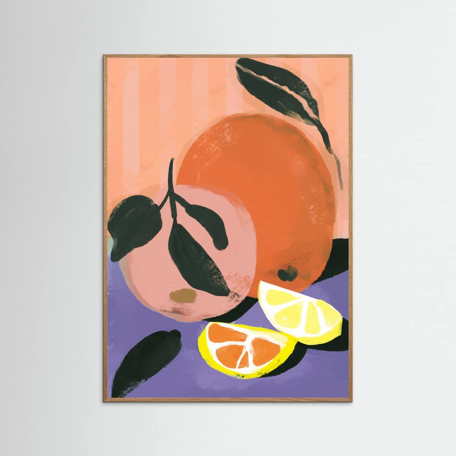 Fruity Summer No 3 Poster – poster and art print