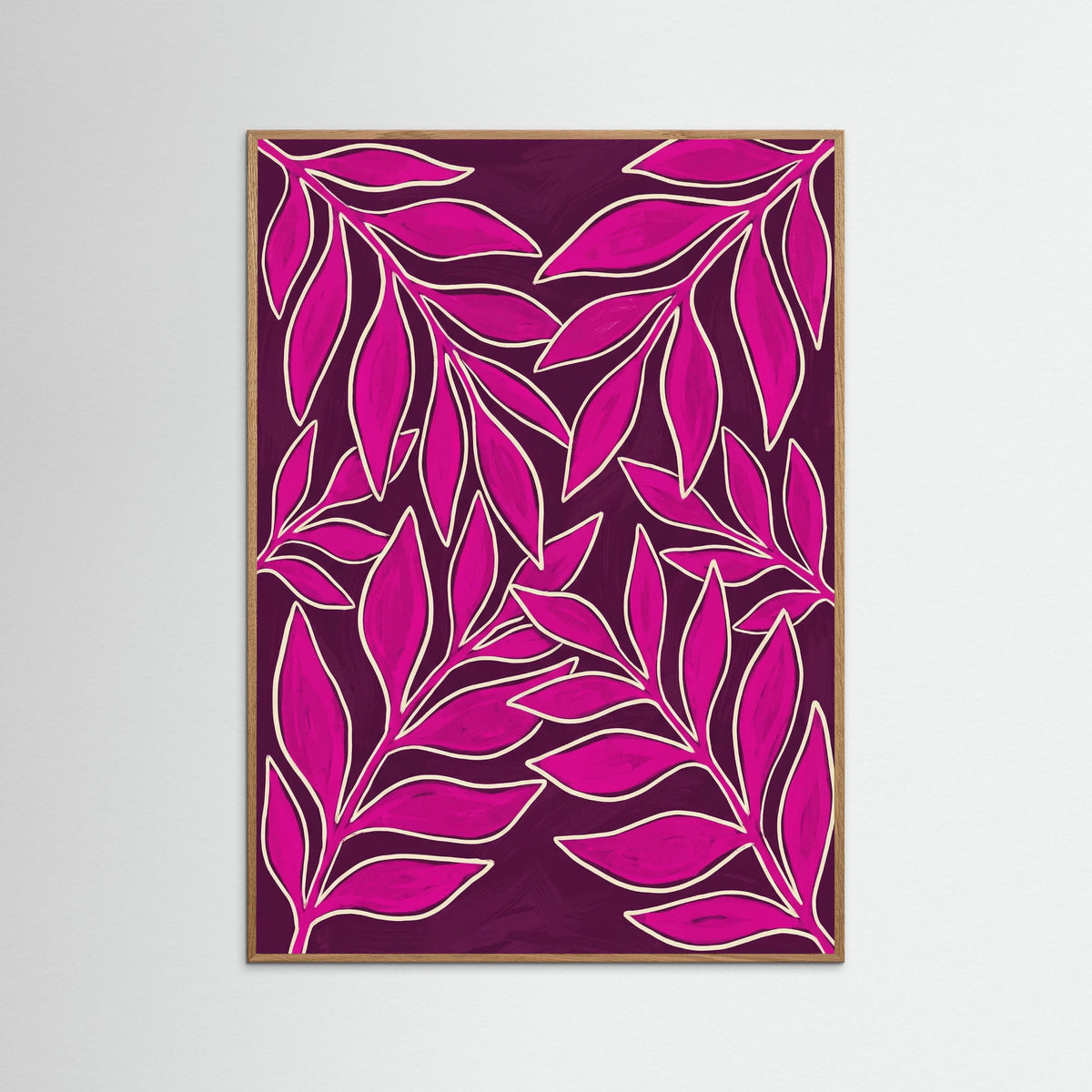 Oak Nature Fuchsia Blooms