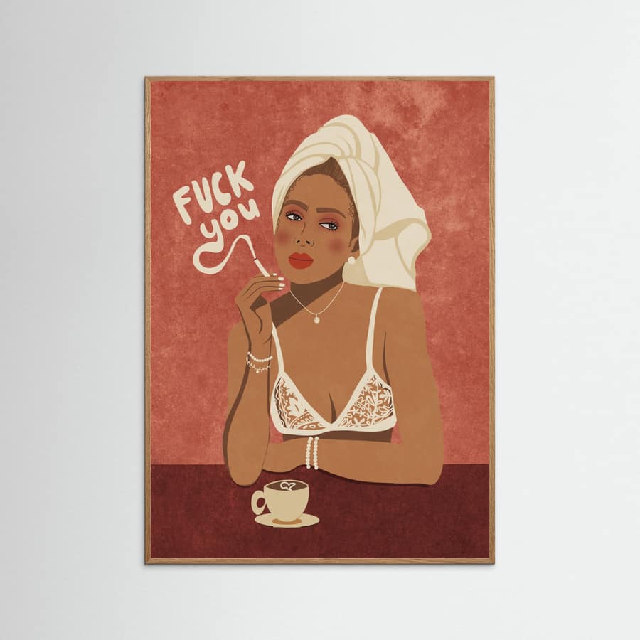 Fuck you Poster