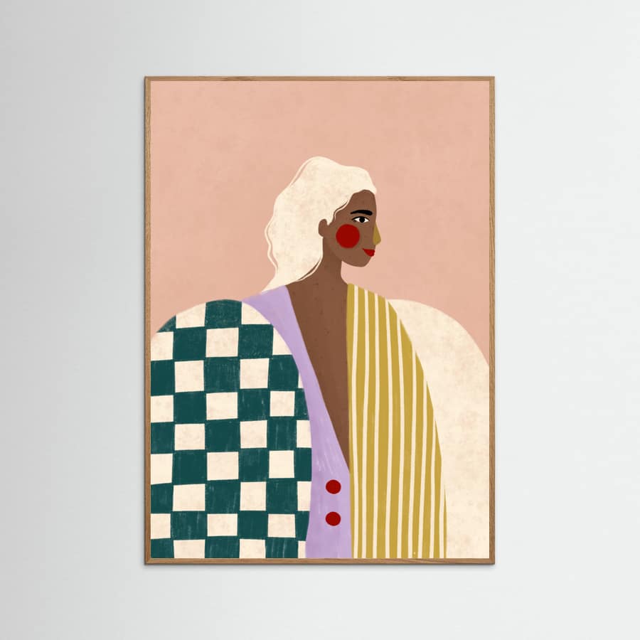 Funky Blouse Poster