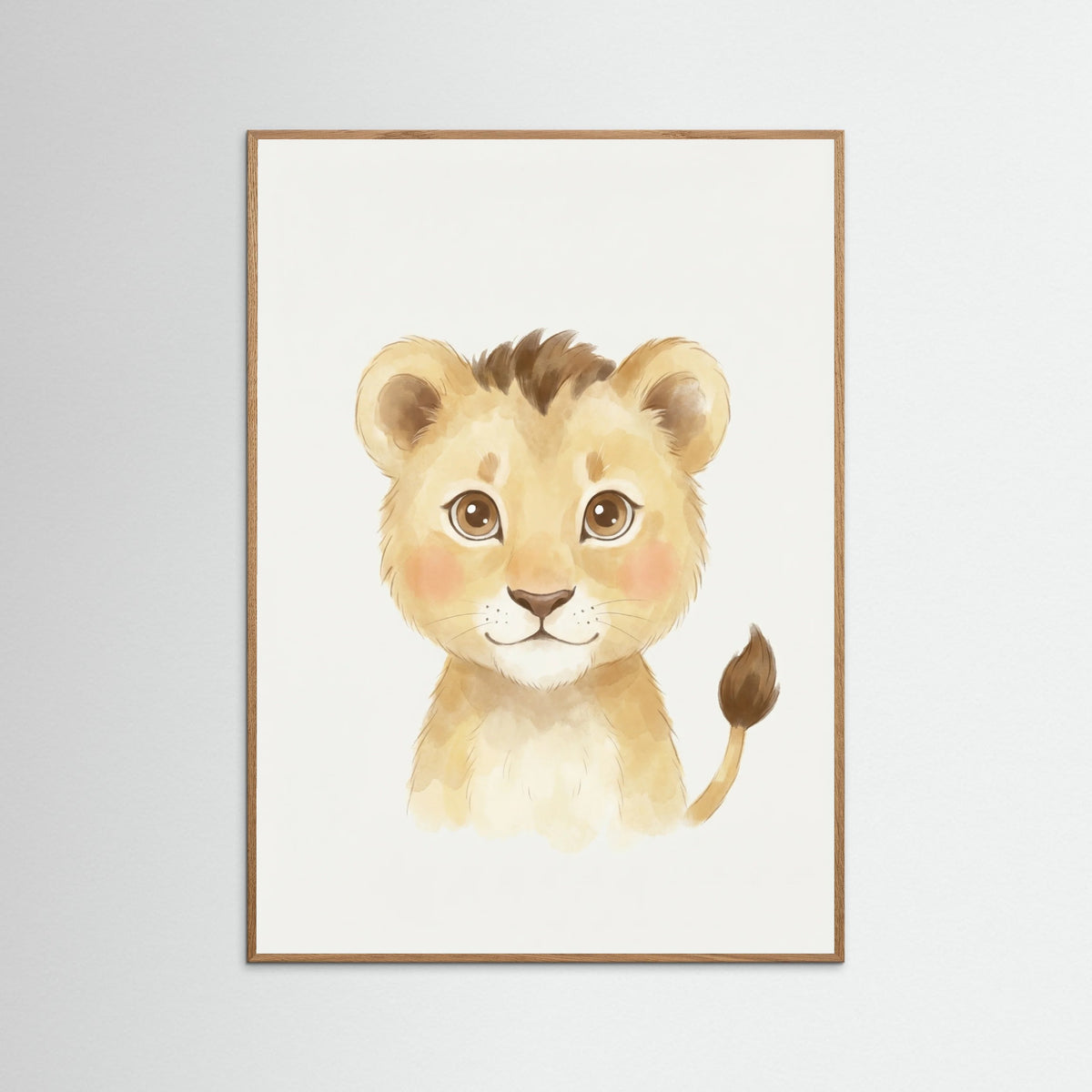 Oak Nature Gentle Giraffe Charm