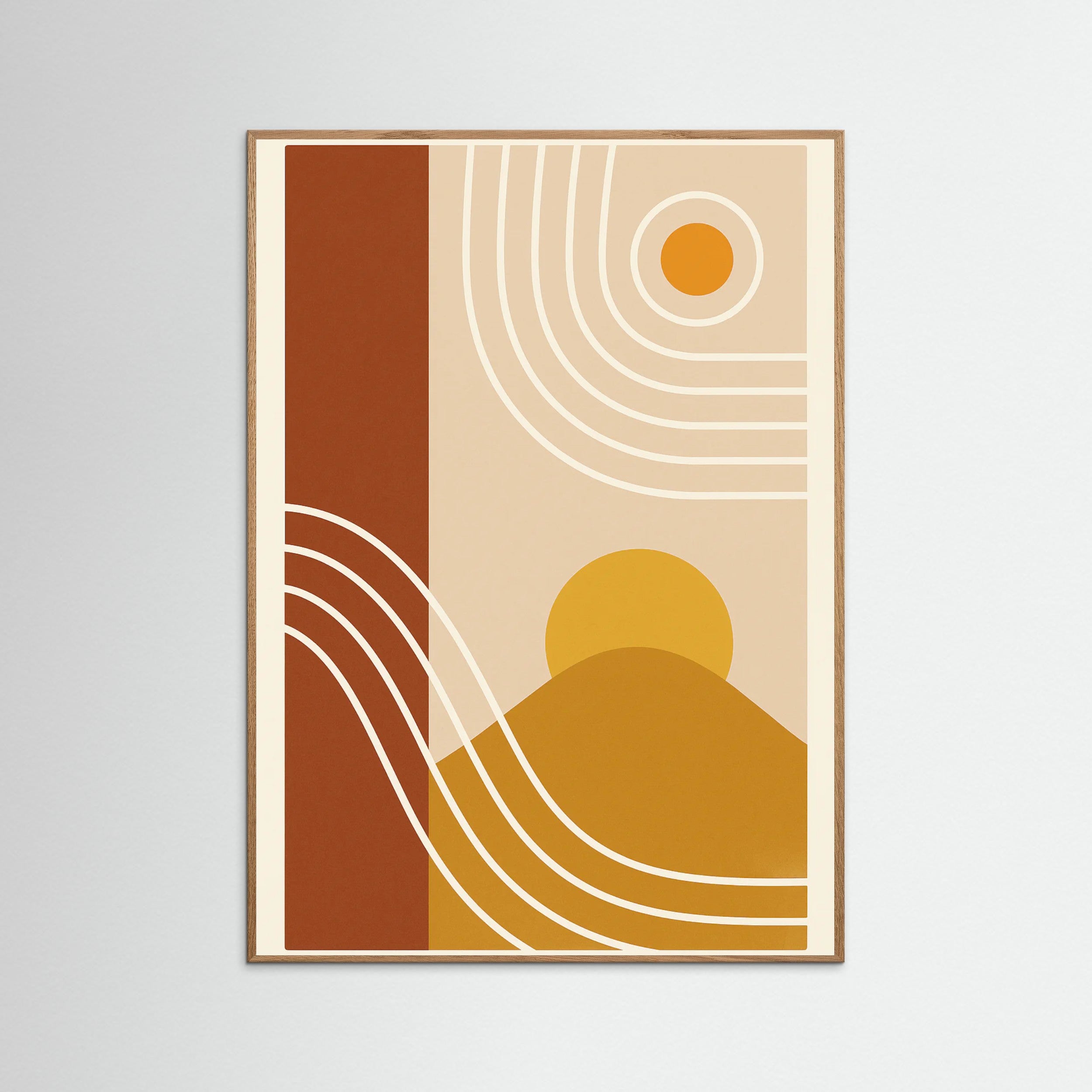 Oak Nature Geometric Arches