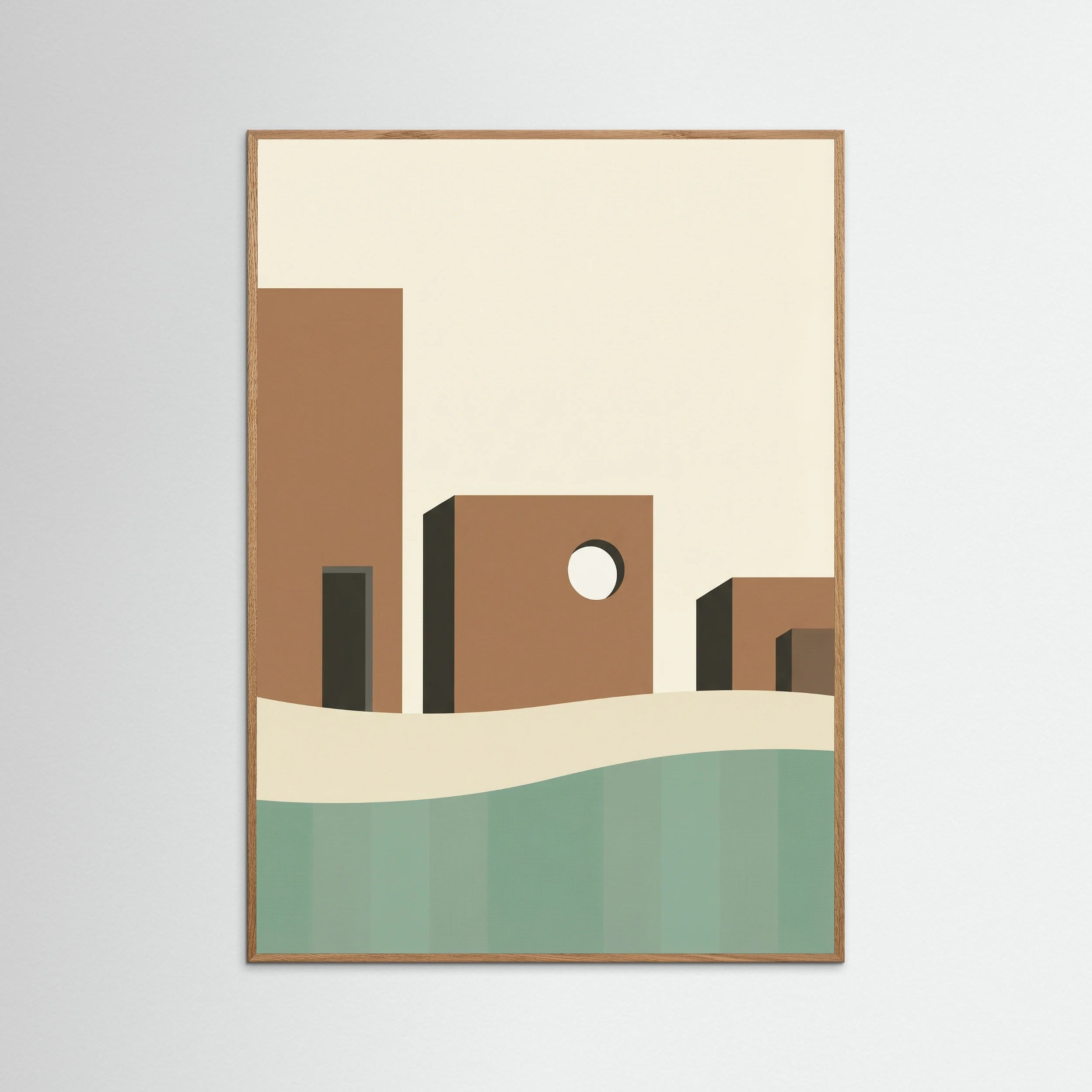 Oak Nature Geometric Dwelling