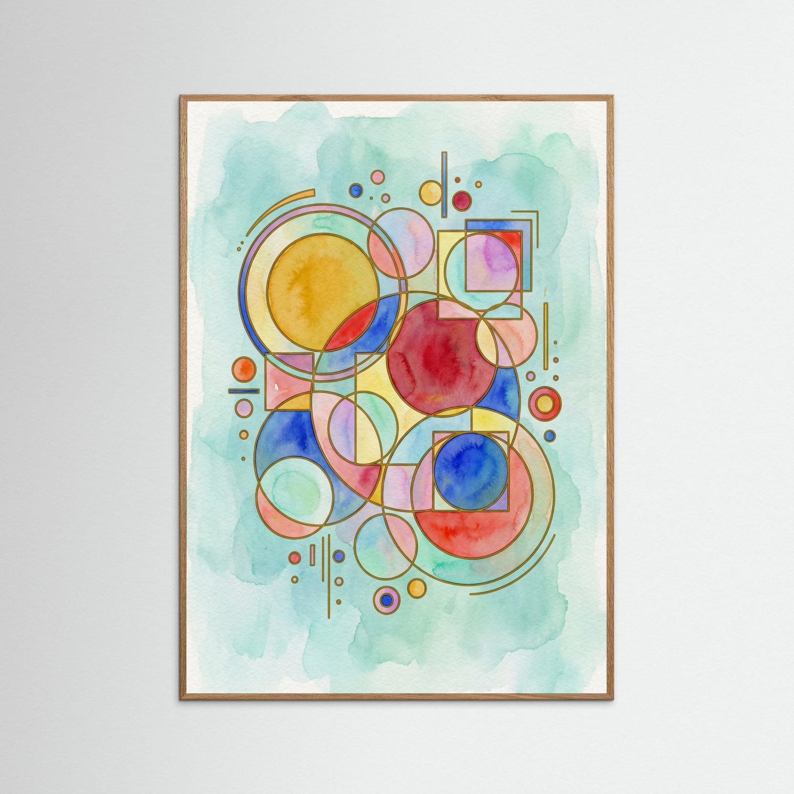 Oak Nature Geometric Harmony