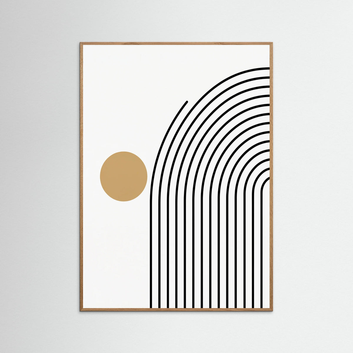 Oak Nature Geometric Stillness