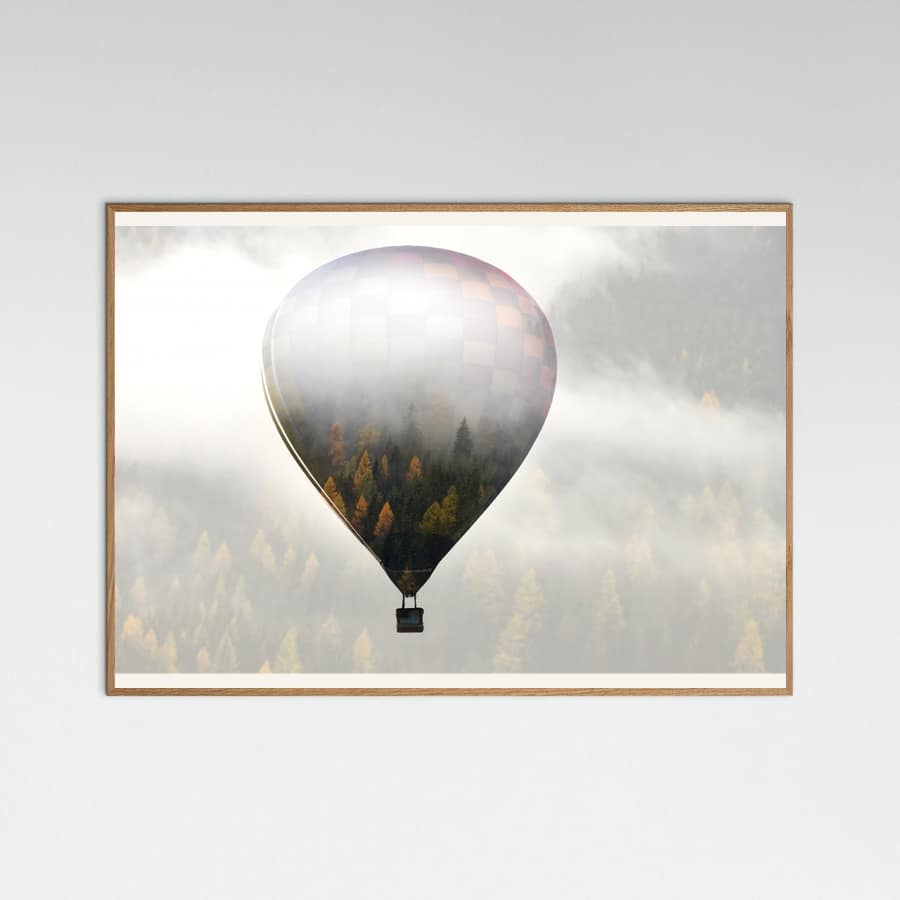 Plakat Get lost in the world – plakat i druk artystyczny