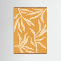 Oak Nature Ghost Fern 2 Sunlit Bamboo Poster