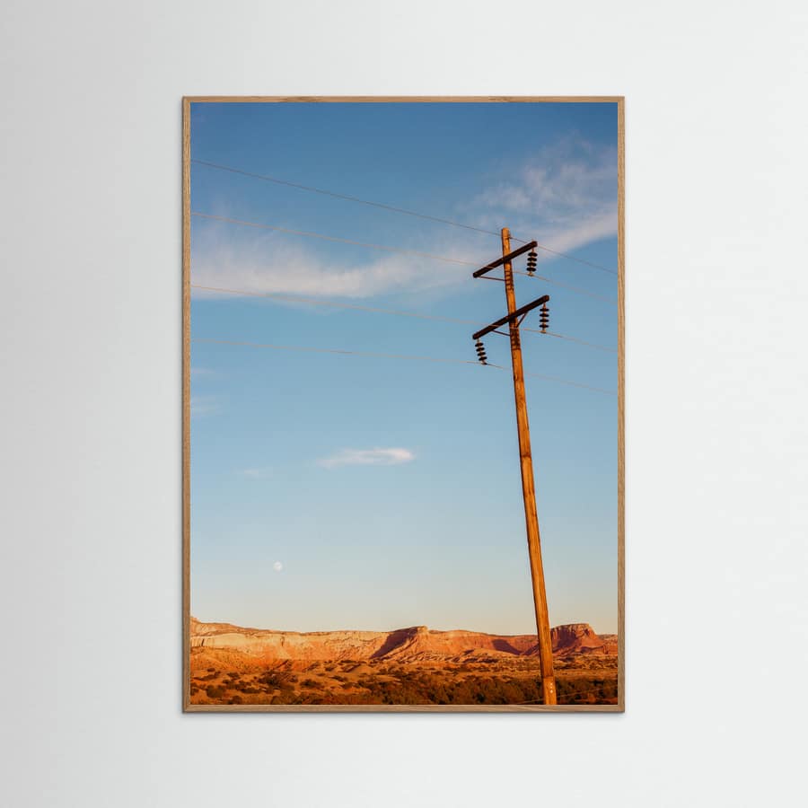Ghost Ranch Sunset II Poster