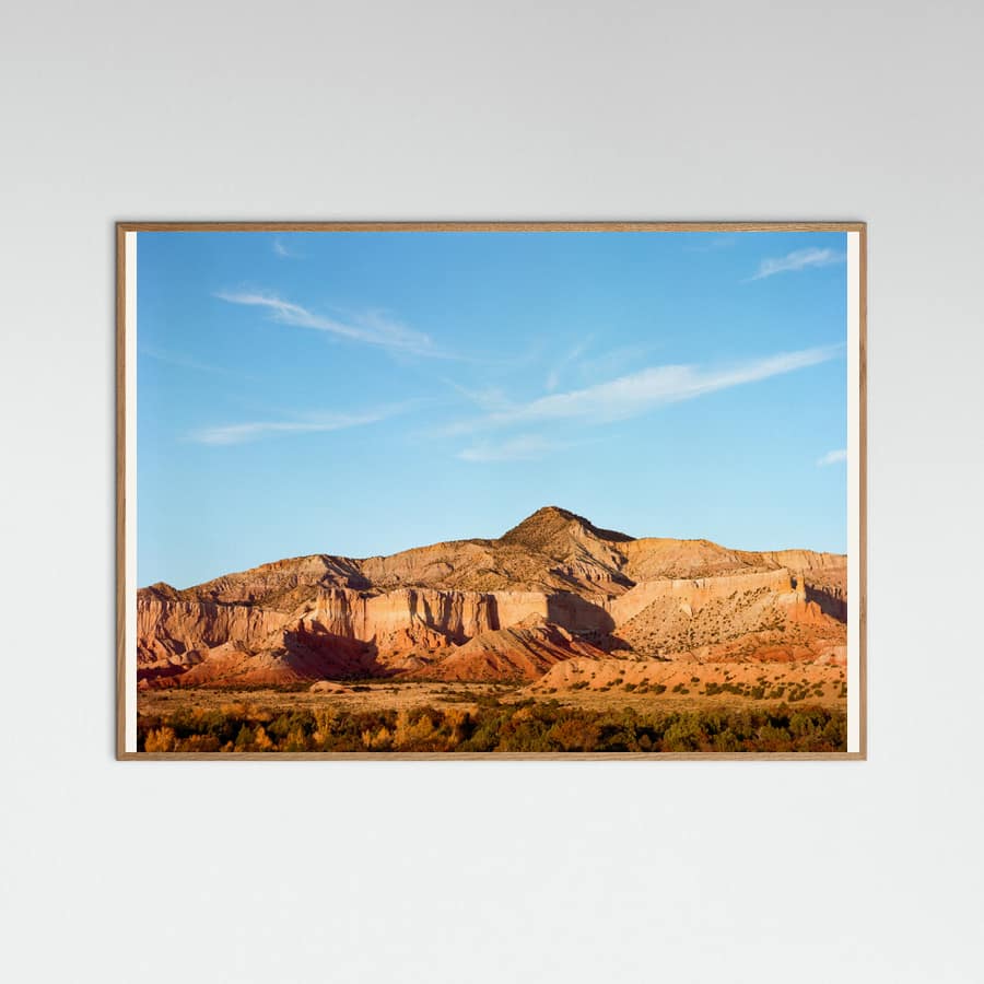 Ghost Ranch Sunset Poster