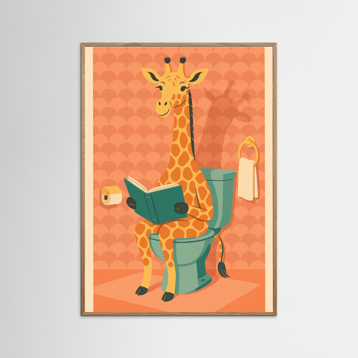 Oak Nature Giraffe Reads