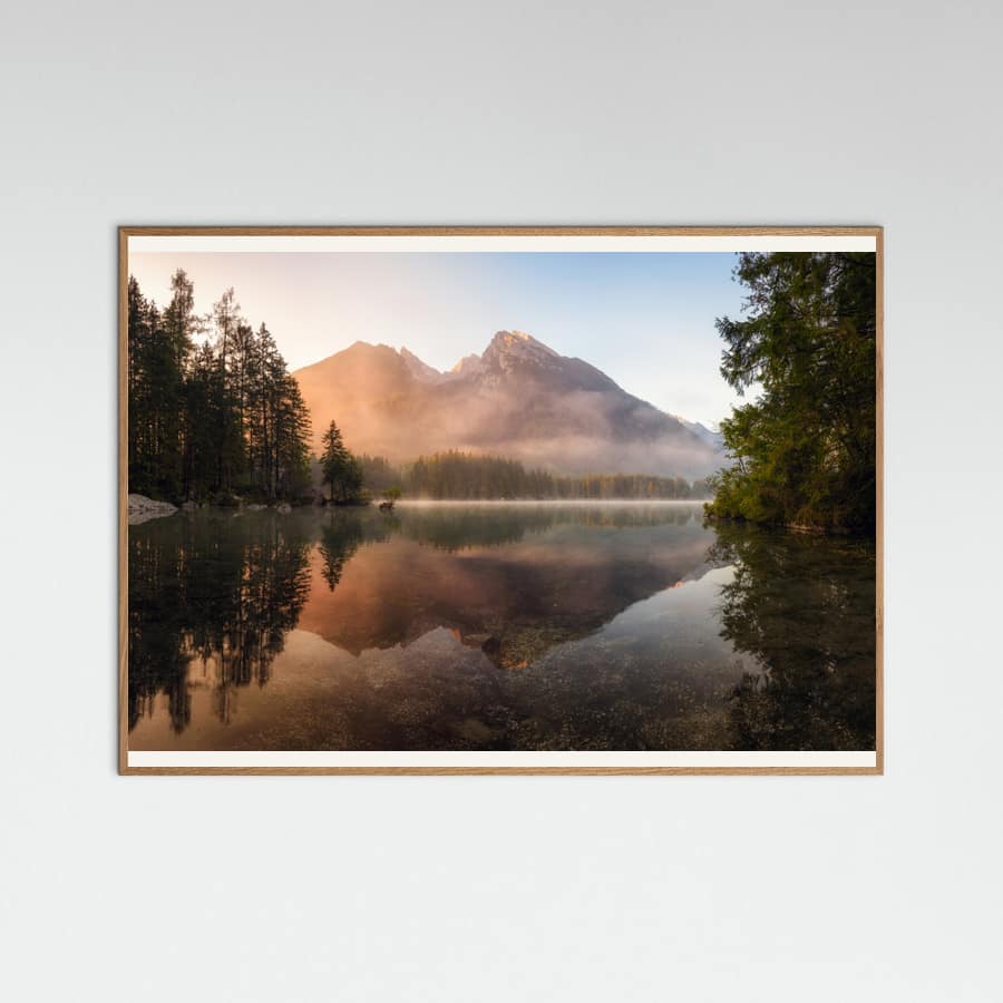 Póster Glowing Mist – póster e impresión artística
