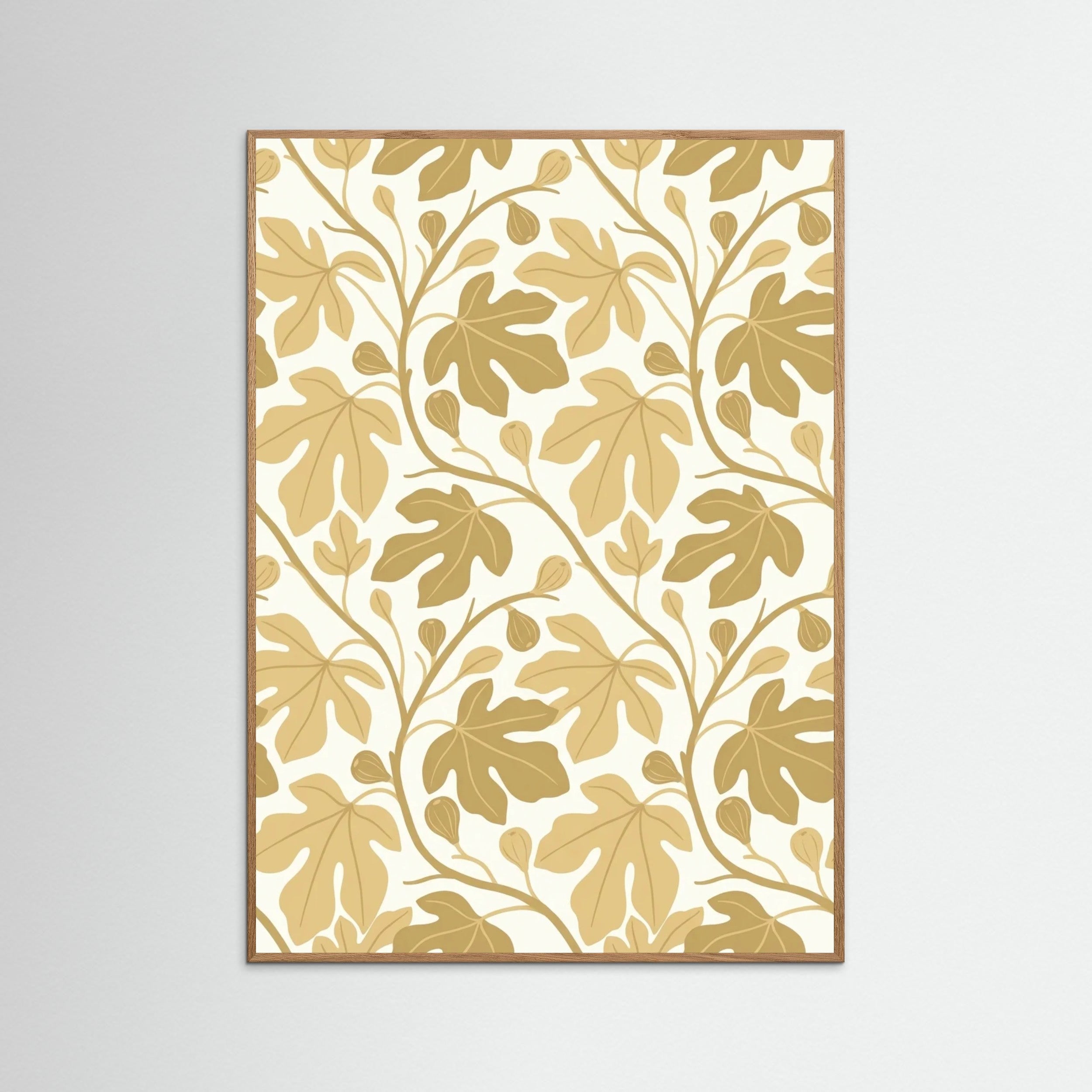 Oak Nature Golden Botanical Harmony