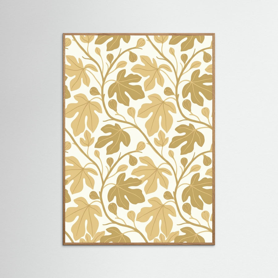 Golden Botanical Harmony