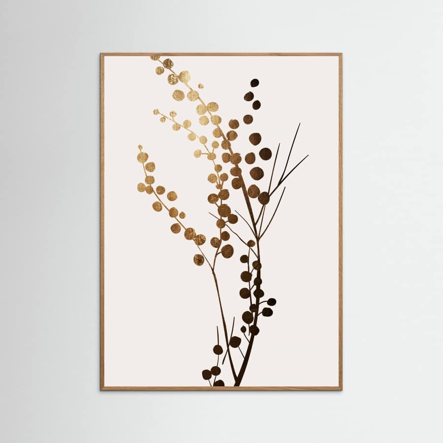 Golden Brench 1 Poster – poster and art print