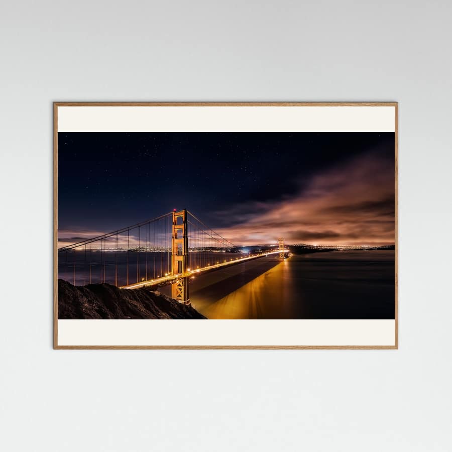 Golden Gate to Stars Poster