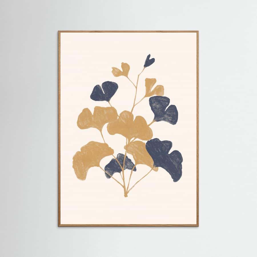 Póster Golden Ginko