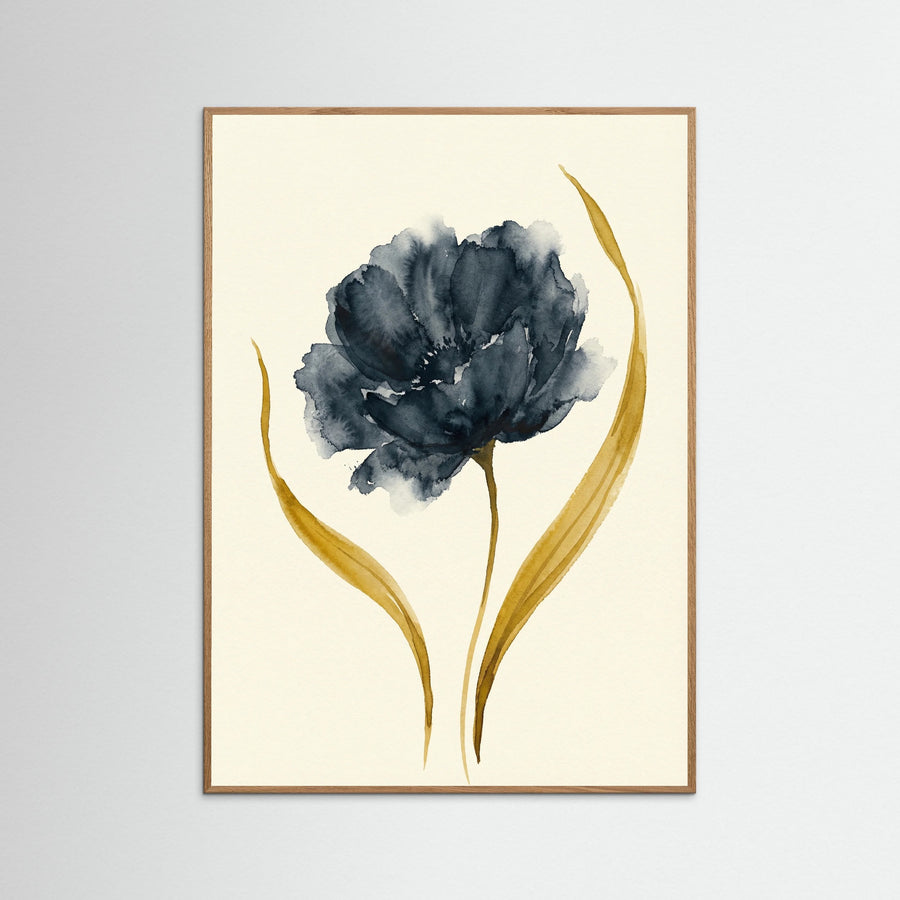 Golden Midnight Bloom