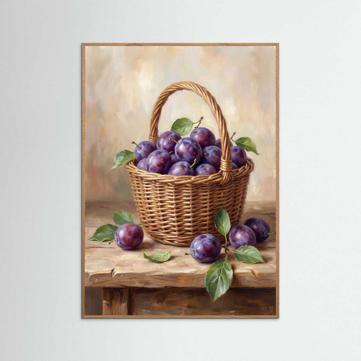 Oak Nature Golden Pear Still Life