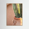 Oak Nature Green On Orange | Marrakech Travel Photography Poster