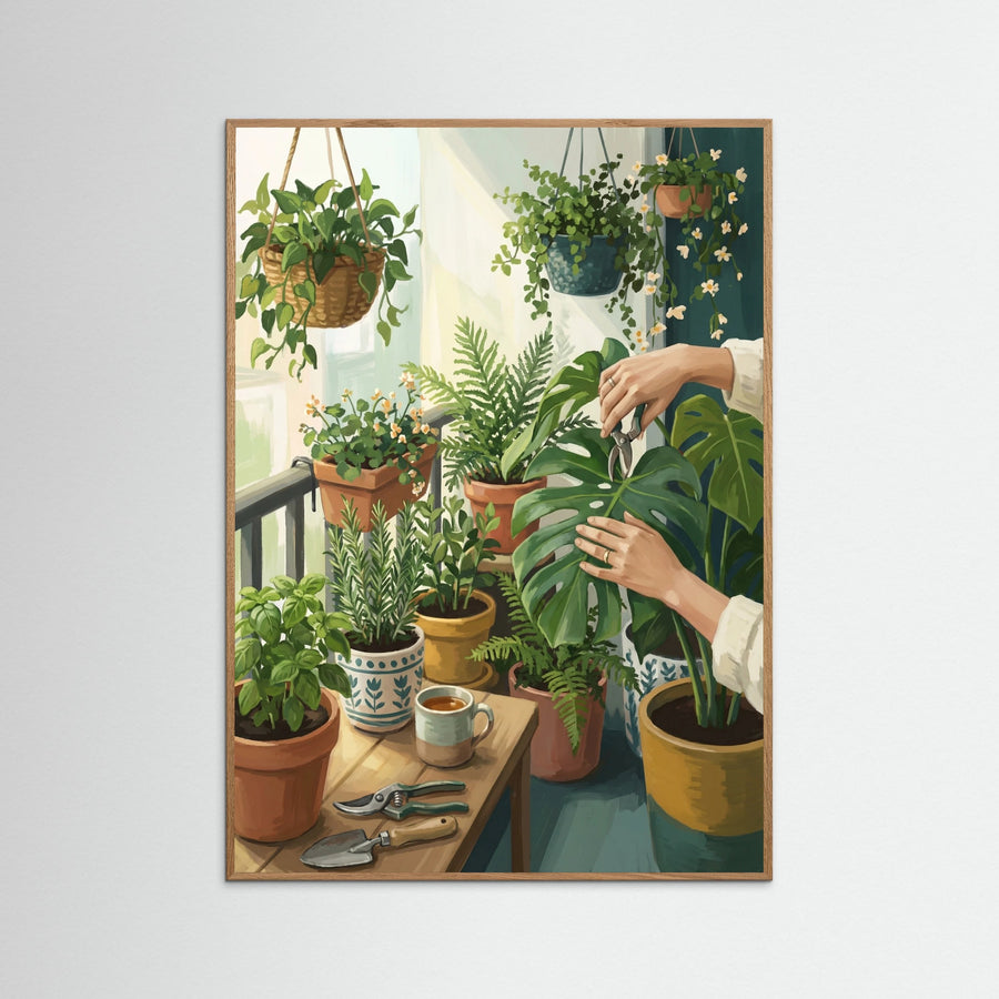 Green Reading Nook