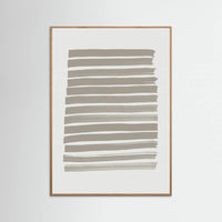 Oak Nature Green Strokes Poster
