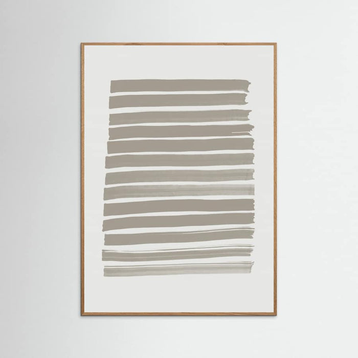 Green Strokes Poster – plakat og kunsttryk