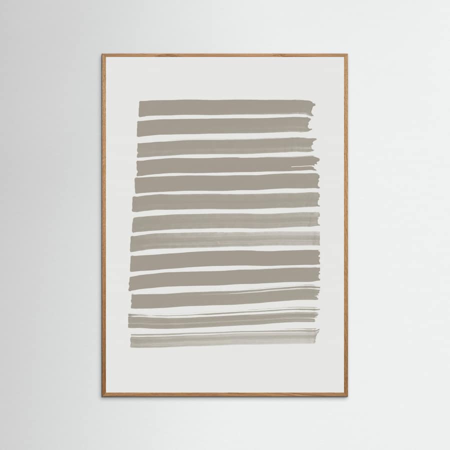 Plakat Green Strokes