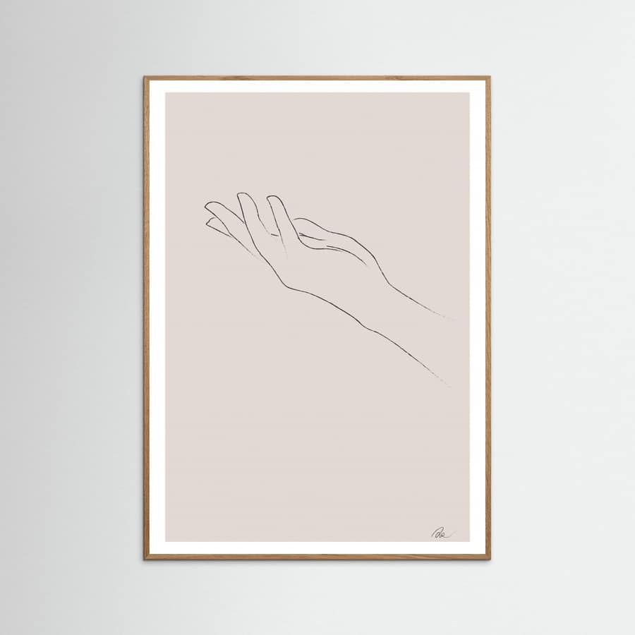 Hand Drawing Poster – plakat og kunsttryk